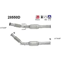As Katalysator 28550D