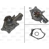 Valeo Kühlmittelpumpe Wasserpumpe für HYUNDAI SONATA III (Y-3) 506407