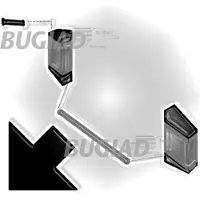 BUGIAD Ladeluftschlauch [Hersteller-Nr. 86634] für Audi