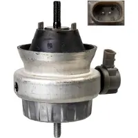 FEBI BILSTEIN Motorlager elektrisch schaltbares Hydrolager Links für AUDI A6 Avant (4F5, C6) 109449