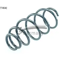 CS Germany Fahrwerksfeder [Hersteller-Nr. 14.774.542] für Opel, Vauxhall
