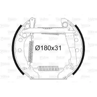 Valeo Bremsbackensatz 554627