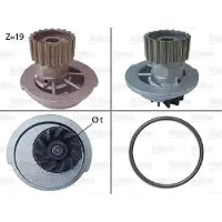 Valeo Kühlmittelpumpe Wasserpumpe für CHEVROLET CRUZE (J300) 506649
