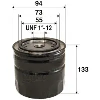 Valeo Ölfilter 586057 Anschraubfilter für FORD MAVERICK (UDS, UNS) für NISSAN PICK UP (D21) für LTI TX Schrägheck für CARBODIES FX Fairway Taxi Cab