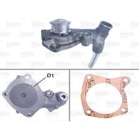 Valeo Kühlmittelpumpe Wasserpumpe für FORD MONDEO II Kombi (BNP) 506287