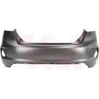 VAN WEZEL Heckstoßstange Stoßfänger Hinten für FORD Fiesta Mk7 Schrägheck Fiesta Mk7 Kastenwagen