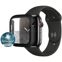 PanzerGlass - Displayschutz Ganzkörper Apple Watch 4 - 5 - 6 - SE 44mm - Schwarz