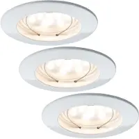 Paulmann 927.55, Einbaustrahler, 1 Glühbirne(n), LED, 2700 K, 430 lm, Weiß