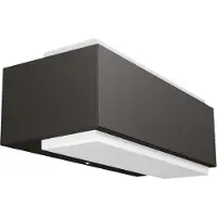 Philips myGarden Stratosphere Wandleuchte, 9W, Wandbeleuchtung für den Außenbereich, Anthrazit, Aluminium, Synthetik, IP44, Garten, Terrasse, I