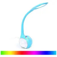 Platinet desk lamp PDL20 7W 2in1, blue (43737)