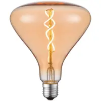 Leuchtendirekt LED Spiral Filament Vintage 4W = 27W E27 Gold 280lm warmweiß 2700K DIMMBAR
