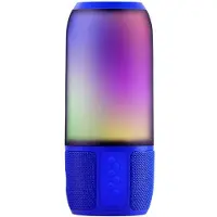 V-TAC Wireless LED speaker SMART VT-7456 RGB Bluetooth 2x3W (SKU 8569) Blue