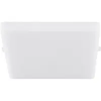 Emithor LED Einbauleuchte AGILO 8W/4000K,IP65, Aluminium weiss L: 93, B: 37, H: 93
