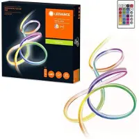 Ledvance Neon Digital Flex, Universalstreifenleuchte, Draußen, Balkon, Garten, Universal, Weiß, Silikon, Polycarbonat (PC)