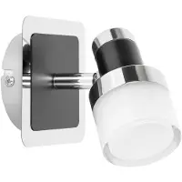 Rabalux 5021 Harold, 5W, 4000K, 400lm, schwarz, quadratisch, neutralweiß, 12cm