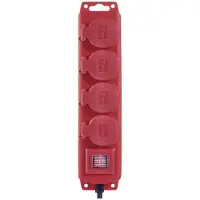 Emos P14101, 4 AC-Ausgänge, Typ E, 250 V, 3680 W, 16 A, 1,5 mm²