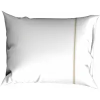 Cascina Colorini Kissenbezüge Divina Weiß Sand (Perkal-Baumwolle) (2er-Set)