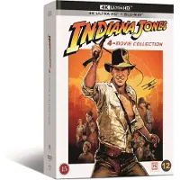 Disney Indiana Jones: The Complete Collection 4-Movie Collection (4K Ultra HD + Blu-ray) (9 disc)
