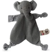 WWF Cub Club - Schmusetuch Ebu der Elefant (grau, 30cm) für Kleinkinder Elephant Schnuffeltuch