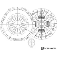 Blue Print Kupplungssatz Kupplung für NISSAN ALMERA II Hatchback (N16) ADBP300056