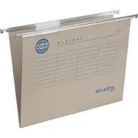 Atlanta 25 Graue Hängemappen Alzicht Folio V-Boden