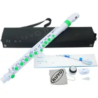 NUVO jFlute 2.0 Outfit weiß und grün