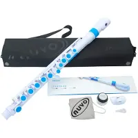 NUVO jFlute 2.0 Outfit Weiß und Blue