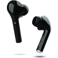 Trust Mobile Nika Touch Bluetooth Kopfhörer, In-Ear Kabellose Ohrhörer, Earbuds mit Ladecase, TWS, Integriertes Mikrofon, bis zu 16 Stunden Spielzeit, für Android, Chrome, iOS, Windows, Schwarz
