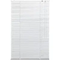 Lichtblick Jalousie Aluminium - Weiß, 120 cm x 160 cm (B x L)