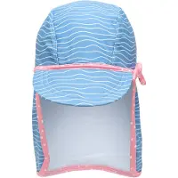 Playshoes Nackenschutzcap "Krebs" in Hellblau - 53 cm