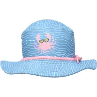 Playshoes UV-Schutz Sonnenhut Krebs blau-pink 461297_780