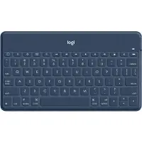 Logitech Keys-To-Go - Tastatur - Bluetooth - AZERTY - Französisch - Classic Blue