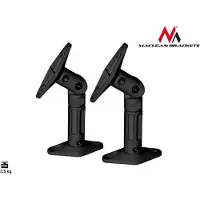 Macleans MC-528 speaker mount Table Plastic Black