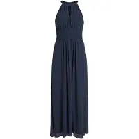 Vila Milina Halter ärmelloses Midikleid