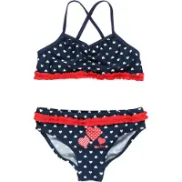 Playshoes Bikini "Herzchen" in Dunkelblau/ Bunt - 122/128