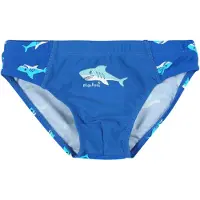 Playshoes Badewindel "Hai" in Blau - 122/128