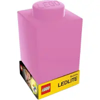 LEGO 1x1 Stein-Nachtlicht - Rosa