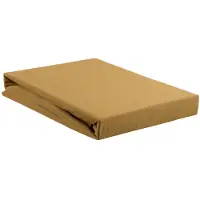Beddinghouse Split Topper Hoeslaken Geel (Jersey)-160 x 200/220 cm
