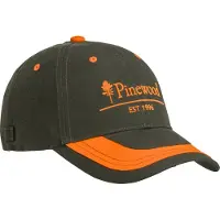Pinewood 2-Colour Cap mossgreen/orange (192) Unisize