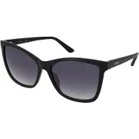 GUESS GU7779 SHINY BLACK/LIGHT GREY 57/15/135 Damenbrillen Sonnenbrillen