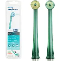Philips Sonicare AirFloss Interdental – Düsen HX8012/07, Düse für elektrischen Flosser, Grün