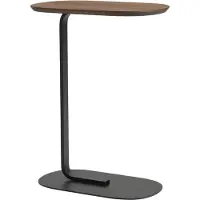 Muuto Relate Couchtisch 73,5 cm Räuchereiche/Schwarz