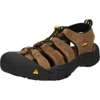 Keen Wanderschuhe Herren Newport Braun Leder
