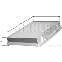 MAHLE ORIGINAL Knecht Filter LA 18
