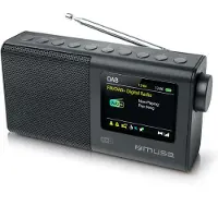 Muse M-117 DB, Tragbar, Digital, DAB, DAB+, FM, PLL, 3 W, TFT, 7,11 cm (2.8")