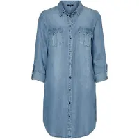 Vero Moda Silla Short Langarmkleid