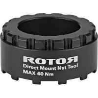 Rotor 2inpower/inpower Dm Spider Nut Tool Schwarz