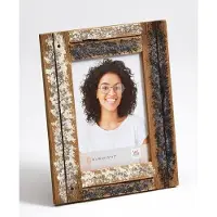 Walther design walther + design Dupla Portraitrahmen, creme/blau, 13 x 18 cm