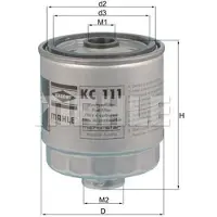 MAHLE ORIGINAL Kraftstofffilter KC 111