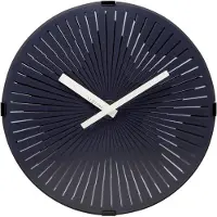 Nextime 3224 Motion Star Uhr de Wand, Weiß, 30,5 cm